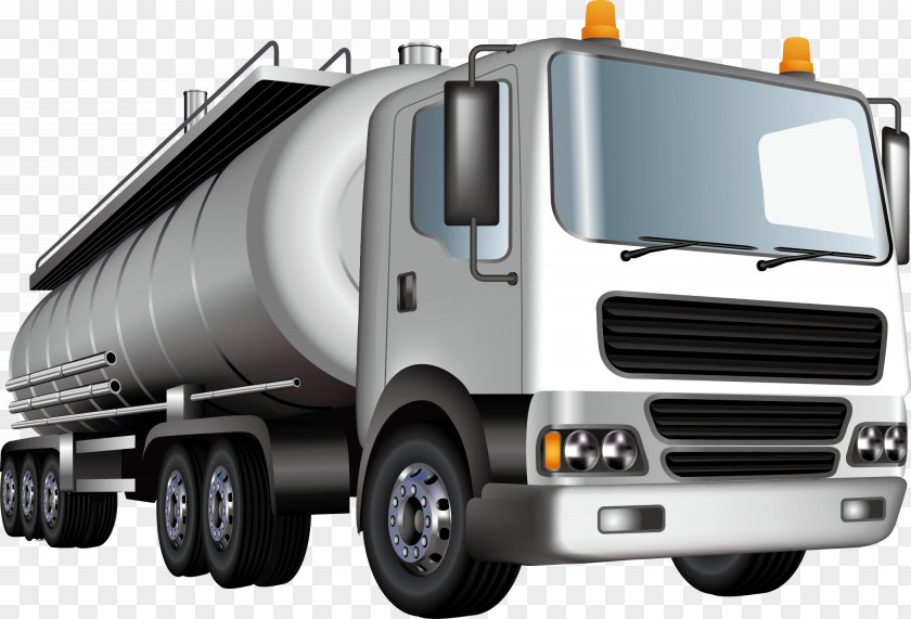 Vector Tank Truck T-shirt Fuel PNG