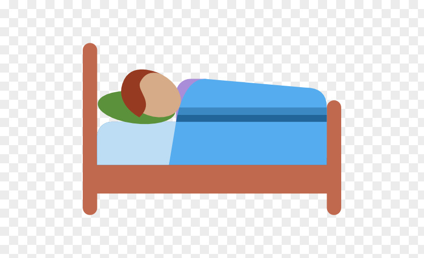 Bed Emoji Sleep Emoticon Accommodation PNG