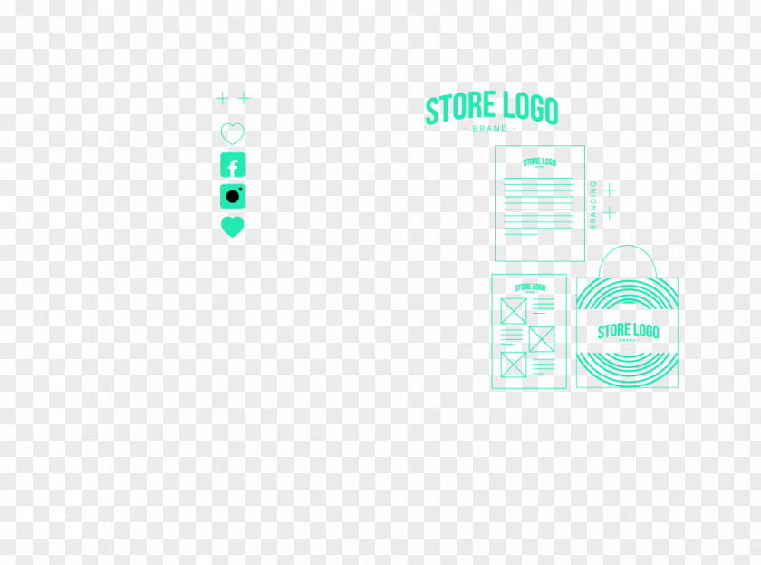 Design Logo Brand Product Green PNG