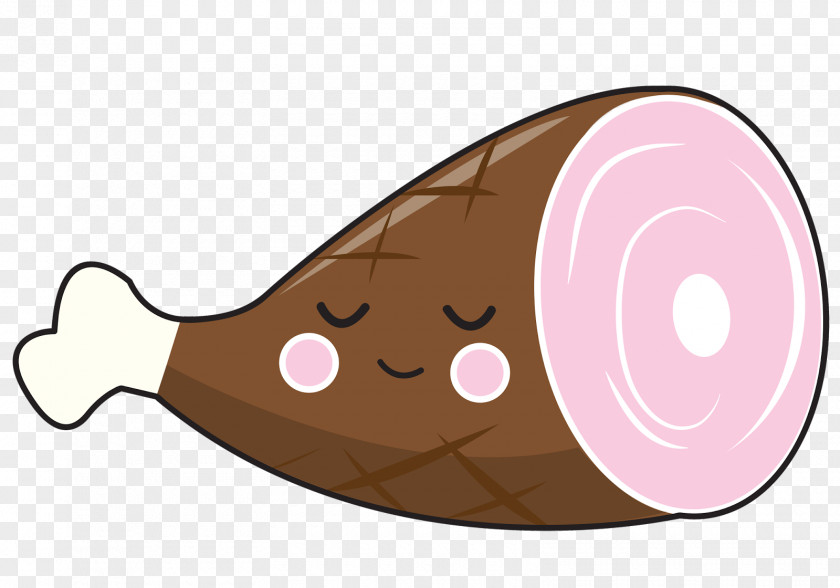 Ham Cartoon Clip Art PNG