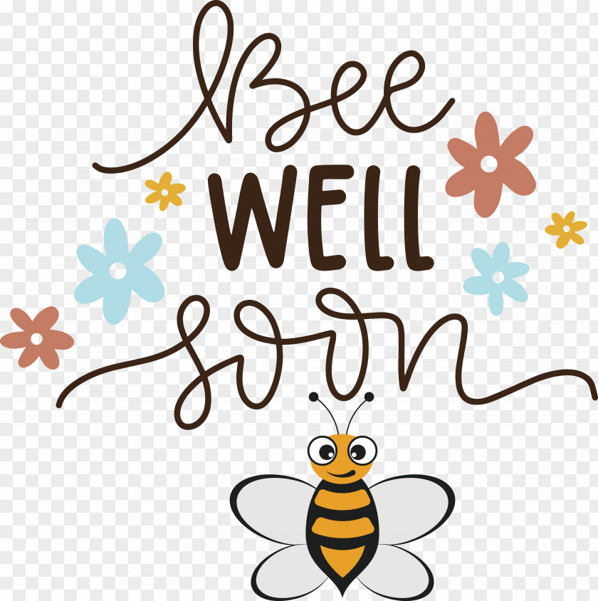 Honey Bee Insects Bees Butterflies Cartoon PNG