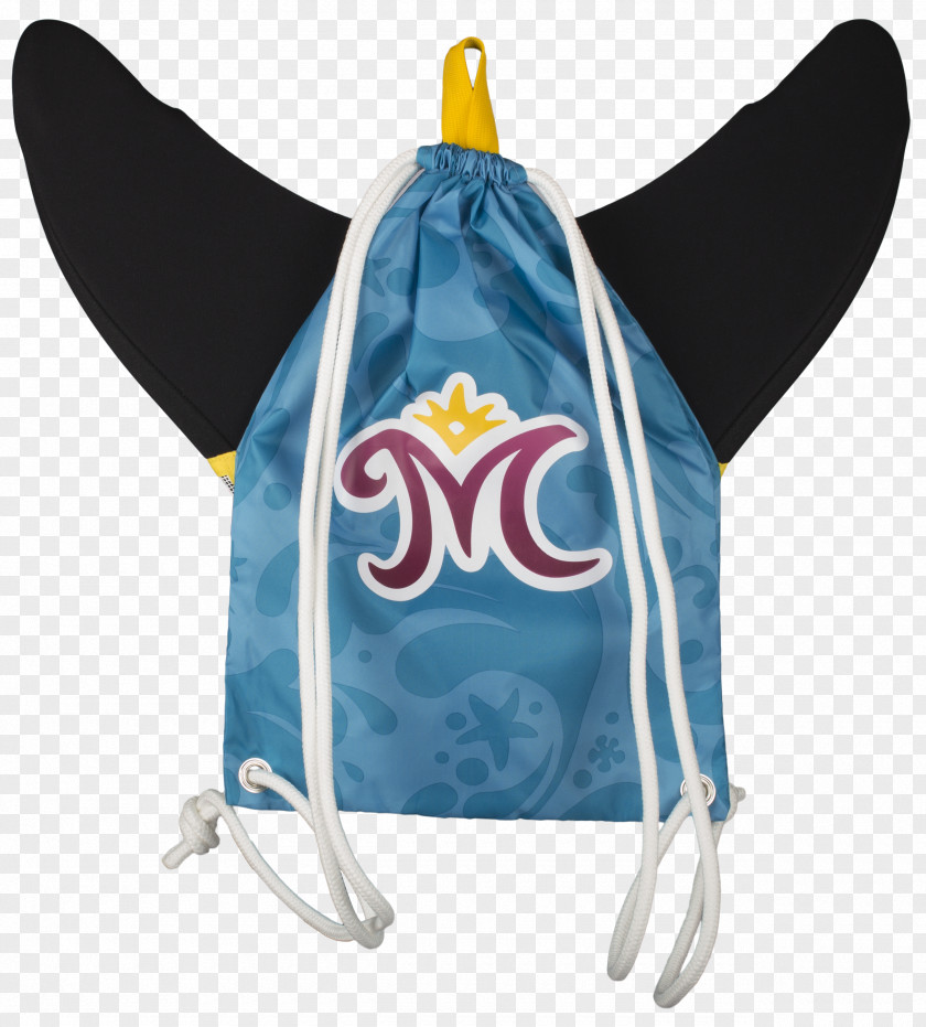 Mermaid Tail Monofin Fin Fun Diving & Swimming Fins Bag PNG