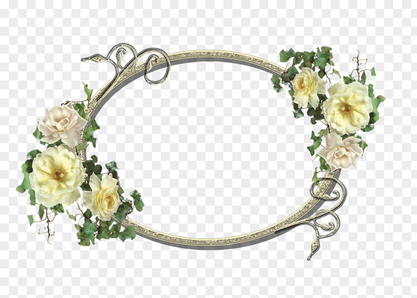 Painting Floral Design Picture Frames PNG