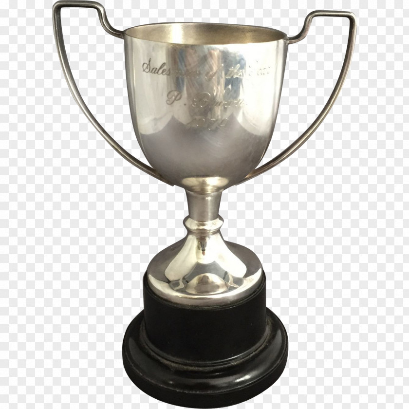 Trophy Cup Award Glass Silver PNG