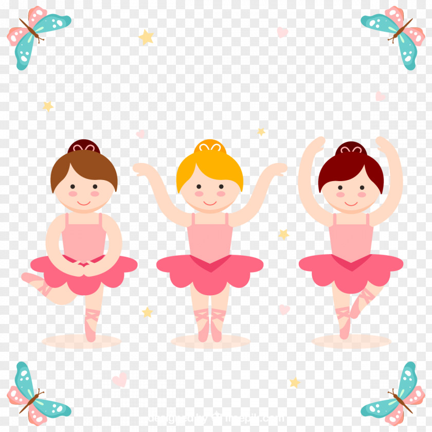 Vector Ballet Dancer PNG