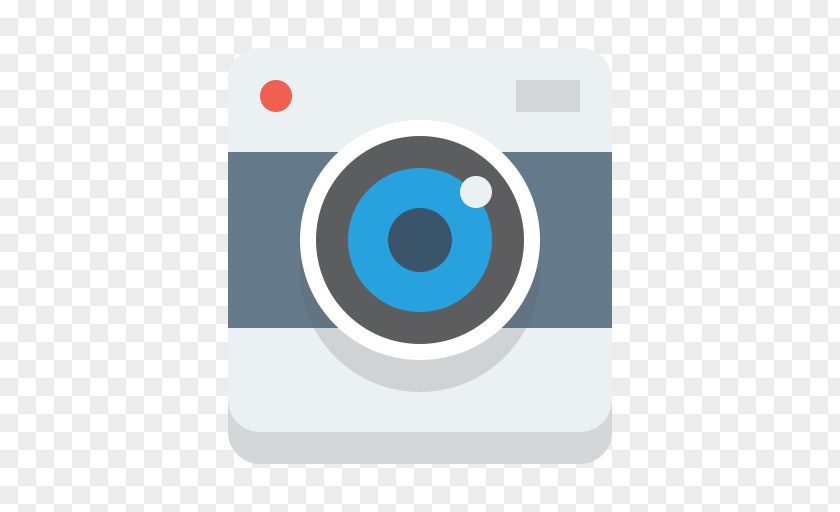 Camera Lens Photography Icon Design PNG