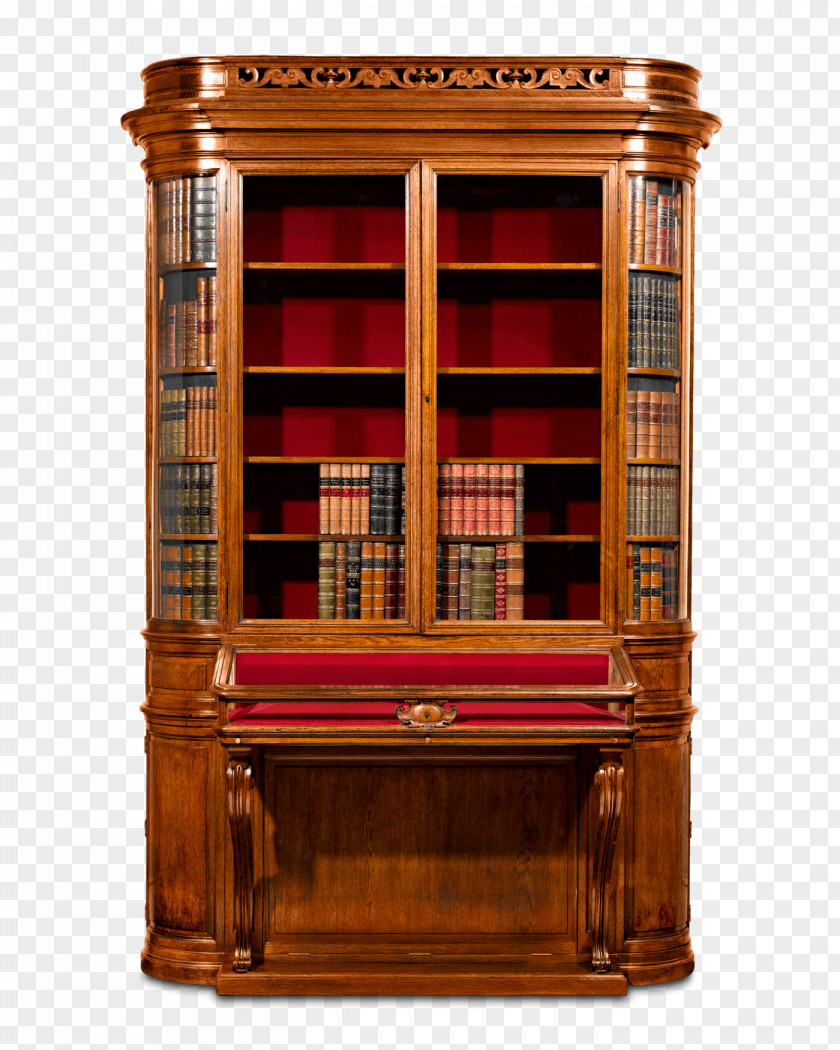 Exquisite Carving. Bookcase Shelf Drawer Cupboard Chair PNG