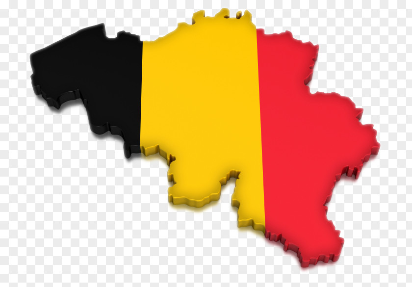 Map Flag Of Belgium PNG