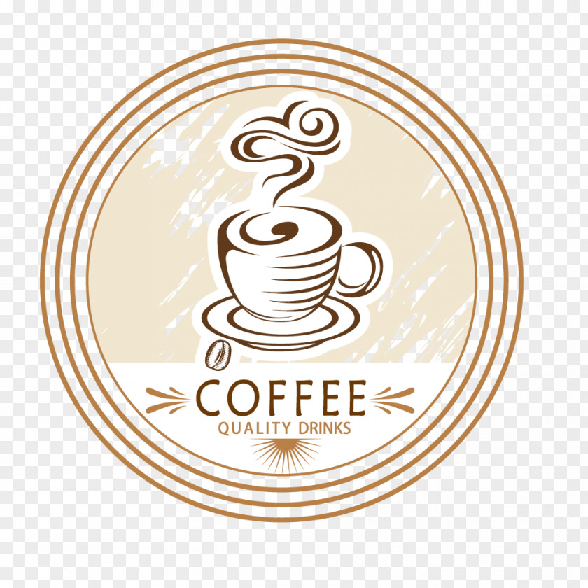 Retro Coffee Icon Cup Cafe Breakfast PNG