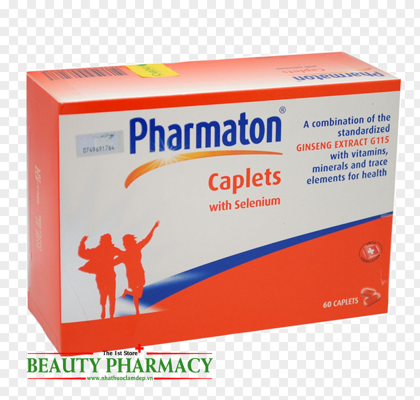Thang Pharmaton Vitality Capsules 50 Plus Boehringer Ingelheim Product PNG