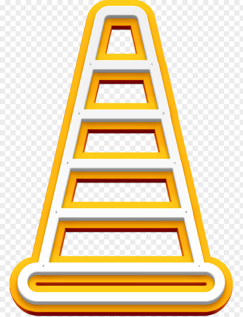 Constructions Icon Cone PNG