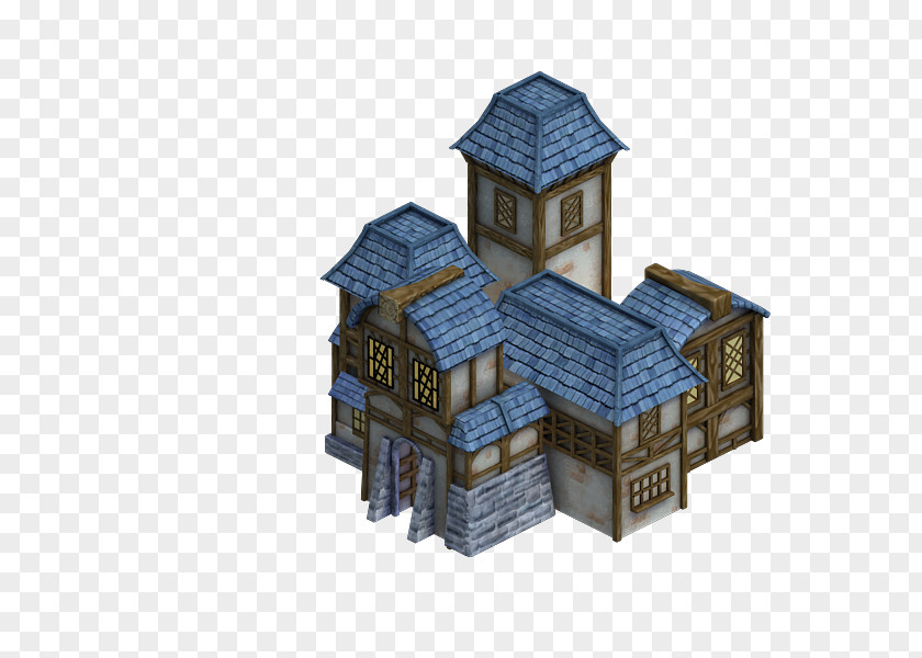 Fantasy City Building Sprite Isometric Projection Role-playing Game PNG