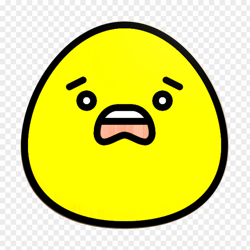 Fear Icon Confused Emoji PNG
