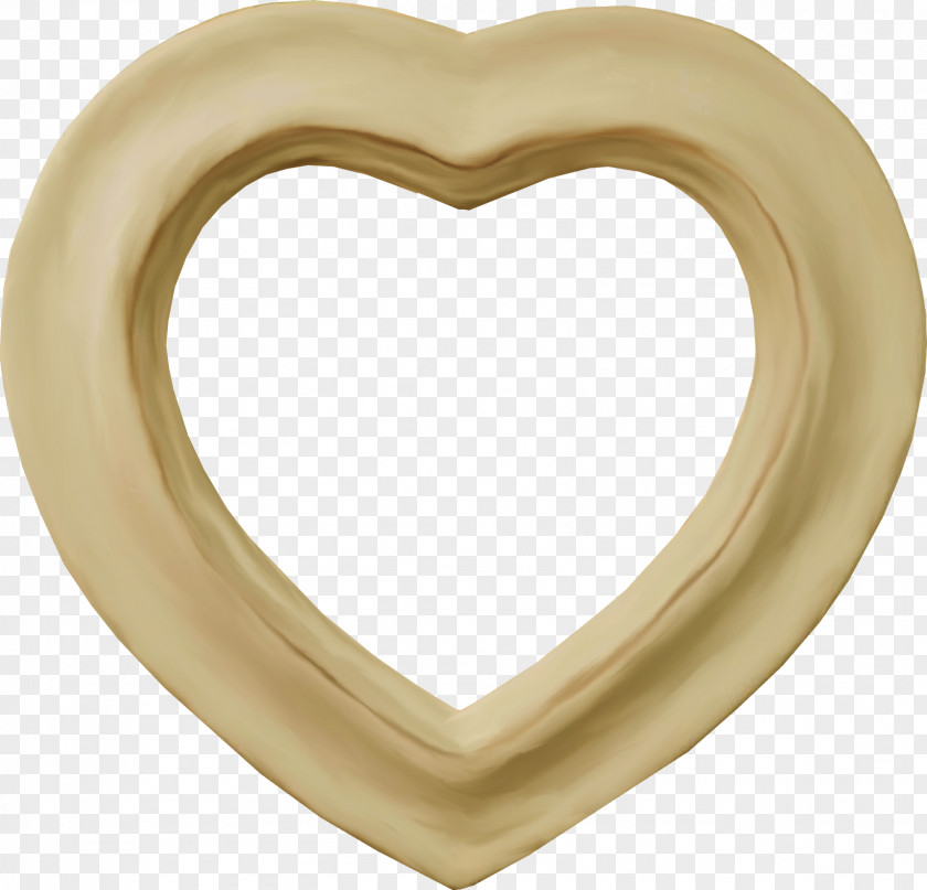 Gold Heart Creativity Designer PNG