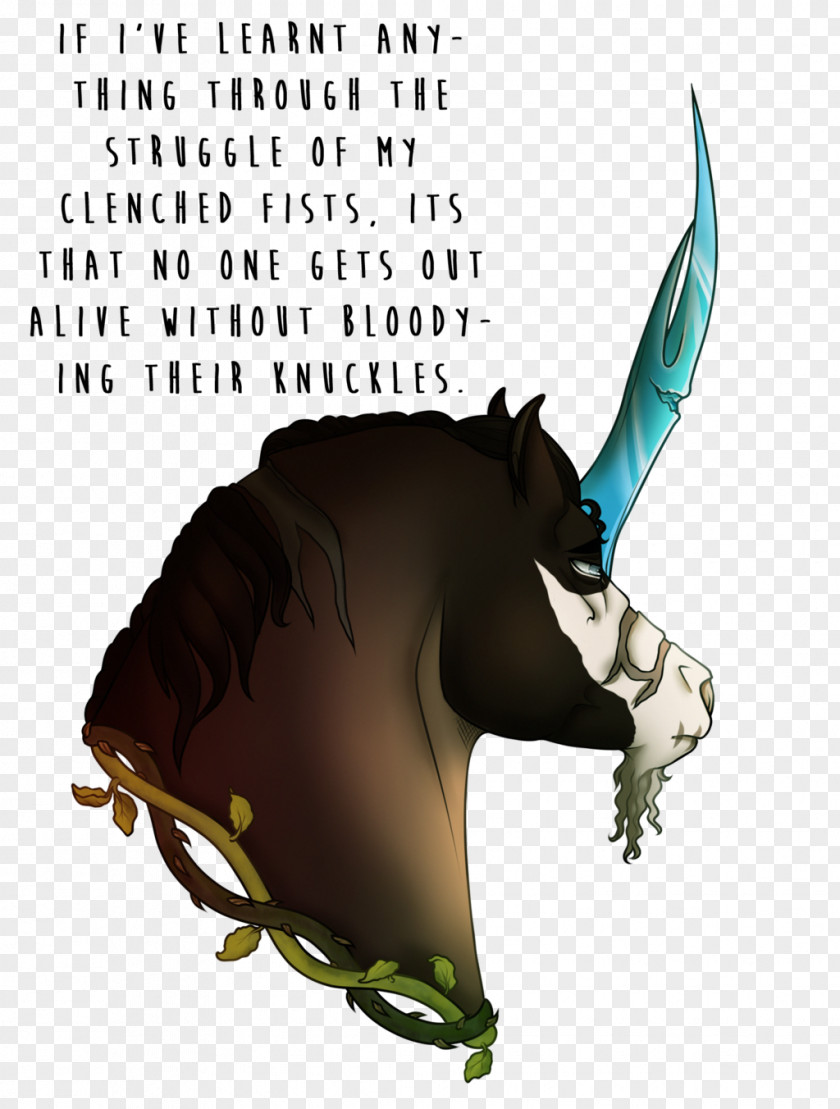 Horse Cartoon Beak Font PNG