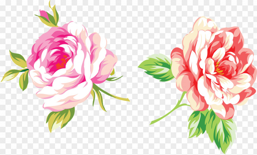 Peony Watercolor Mother's Day Holiday Birthday Gift Ansichtkaart PNG