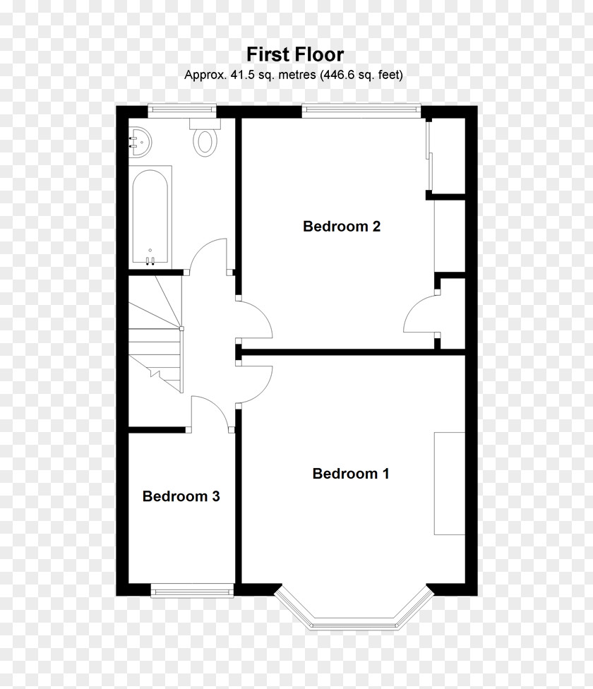 House Floor Plan Hassocks Storey Bedroom PNG