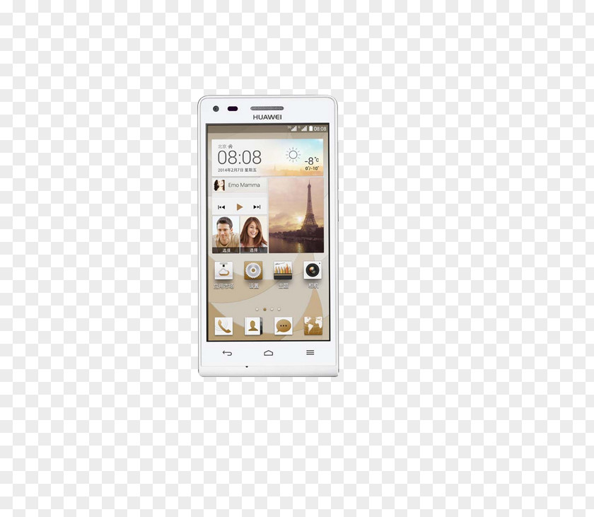 Huawei 4G Smartphone Ascend P7 PNG