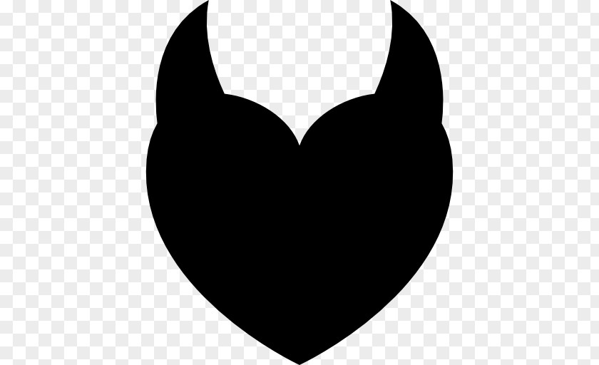 The Devil's Tail Sign Of Horns Devil Heart PNG