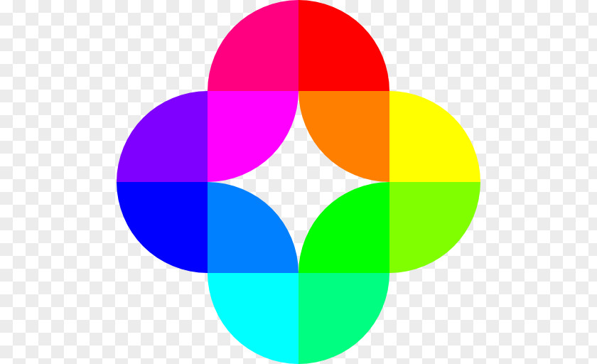 Color Circular Wheel Clip Art PNG