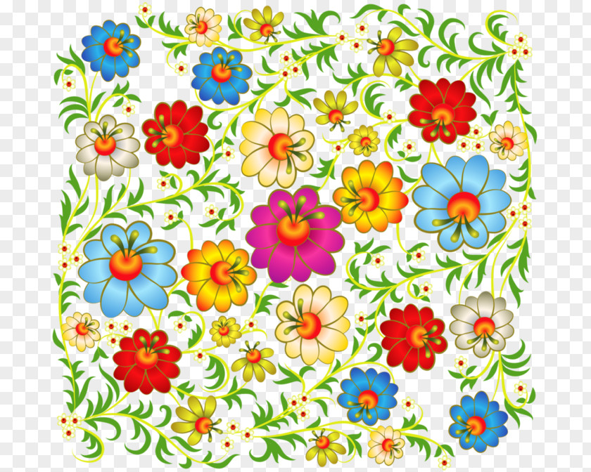 Flower Borders And Frames Pattern Clip Art Embroidery PNG