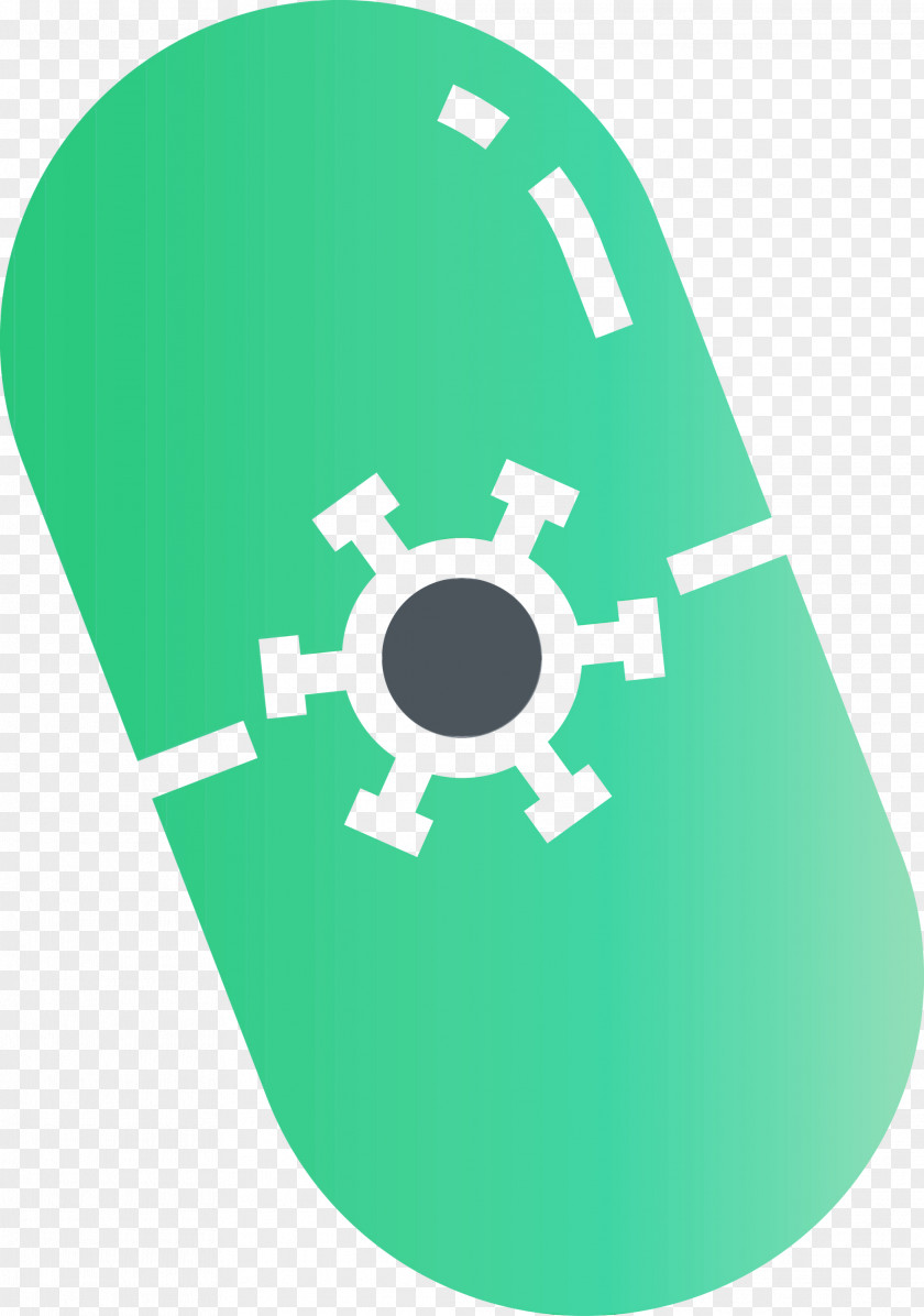 Green Technology Circle Symbol PNG