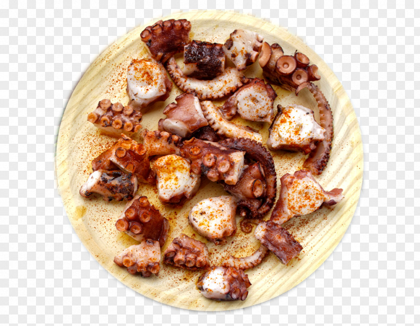 Pizza Octopus Squid As Food Full Breakfast PNG