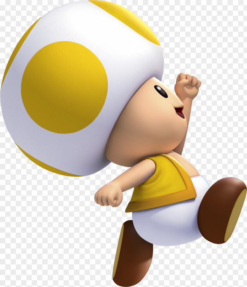 U Toad New Super Mario Bros. Wii PNG