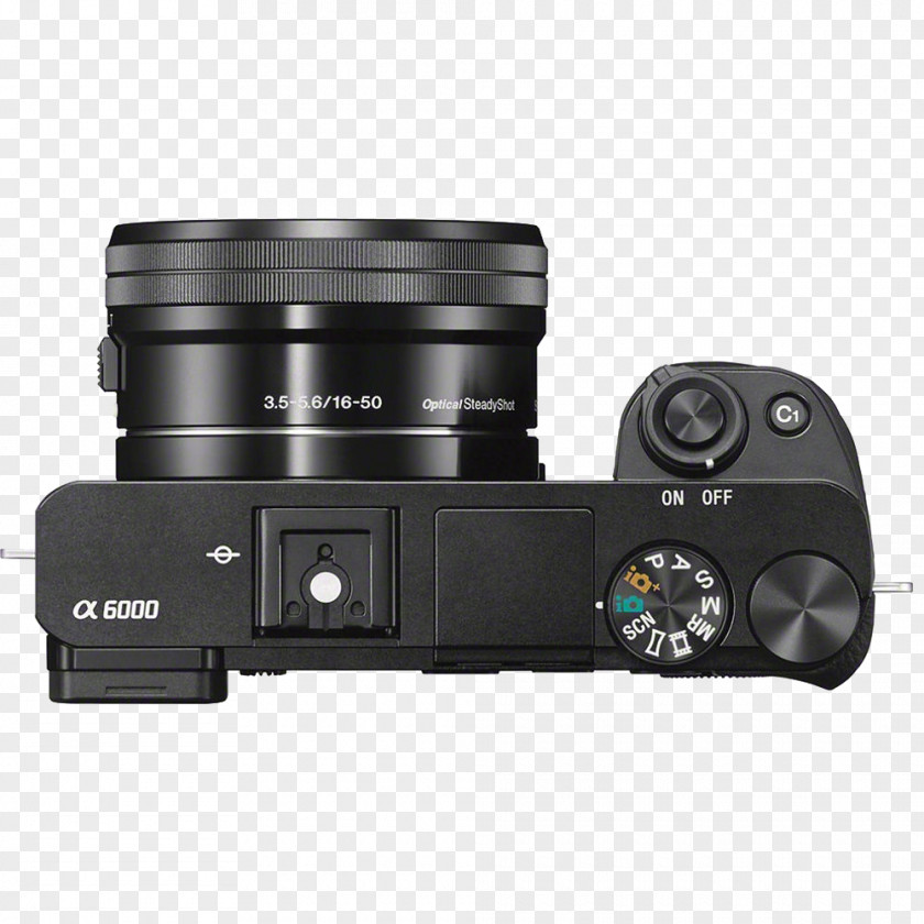 Camera Sony α6000 NEX Mirrorless Interchangeable-lens E PZ 16-50mm F/3.5-5.6 OSS PNG