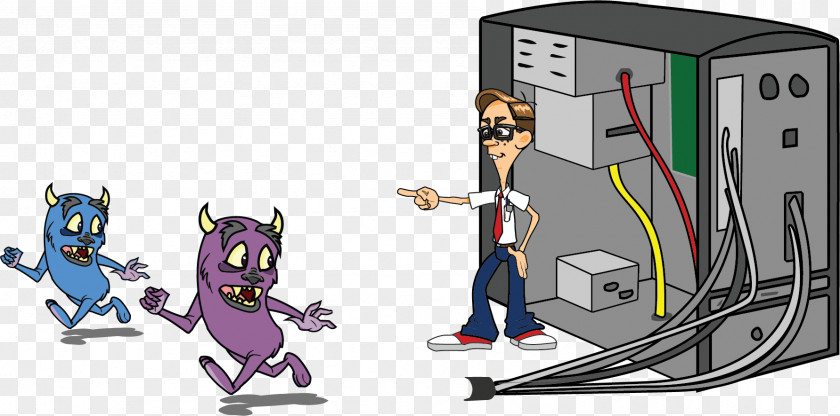 Computer Virus Program Cartoon Malware PNG