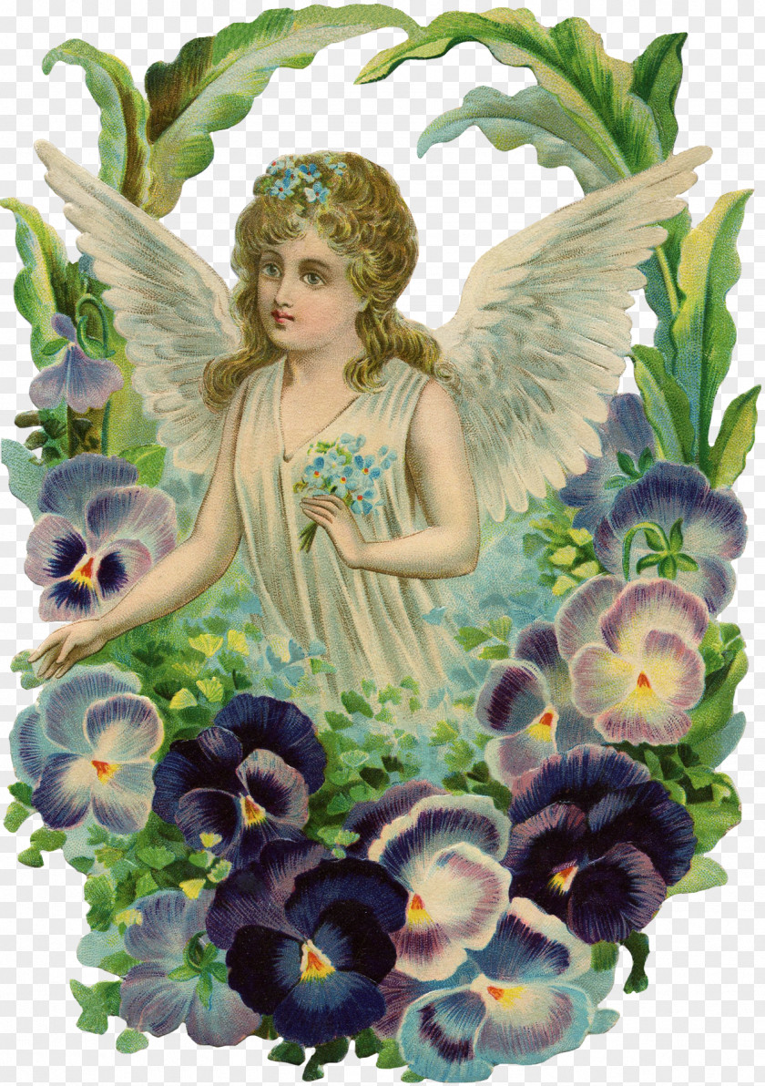 Fairy Victorian Era Easter Greeting & Note Cards Angel PNG