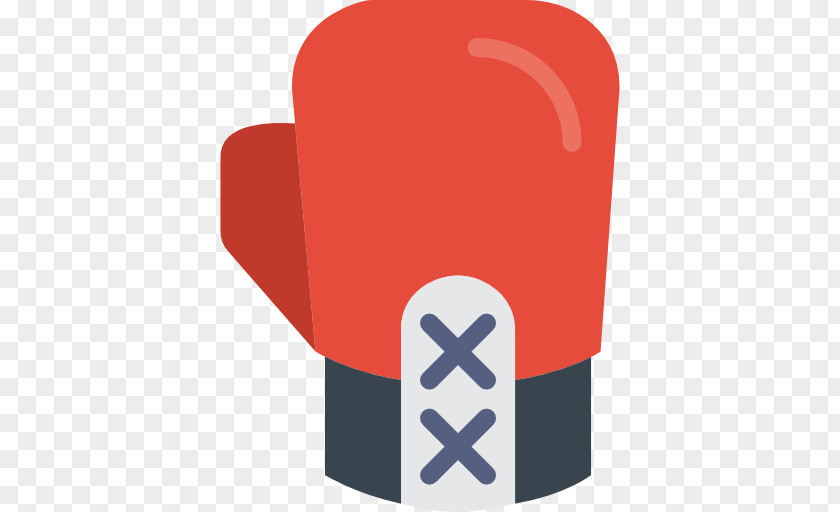 Red Boxing Gloves Glove Sport Icon PNG