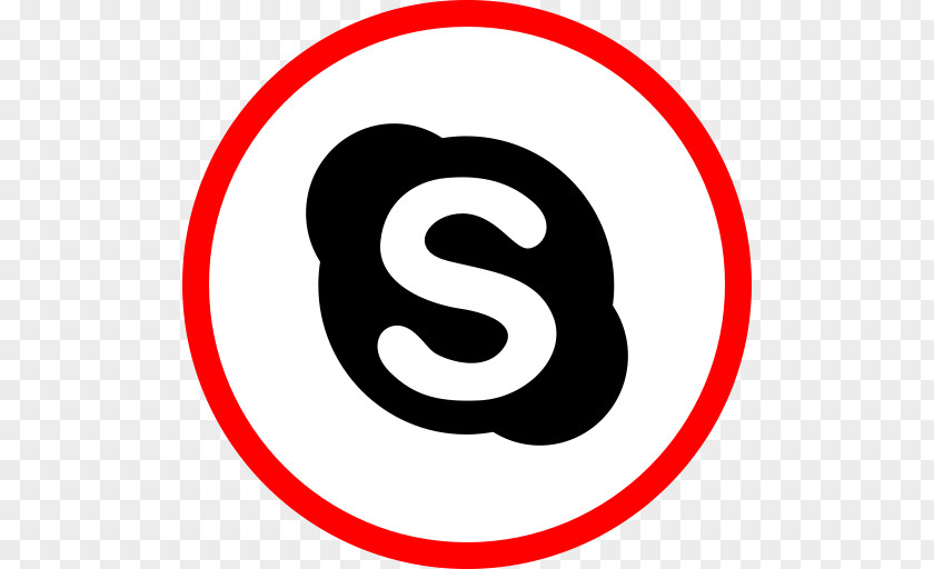 Social Media Skype Symbol Font Awesome PNG