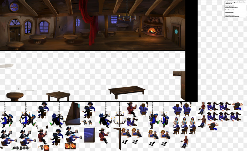 Sprite The Secret Of Monkey Island: Special Edition Island 2: LeChuck's Revenge SCUMM Video Game PNG