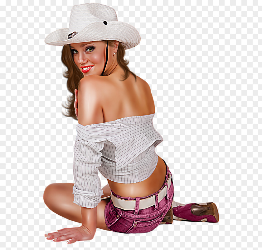 Cowgirl Hat Humour Blog PNG