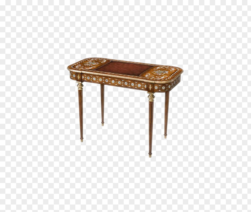 European-style Wooden Tables Coffee Table PNG