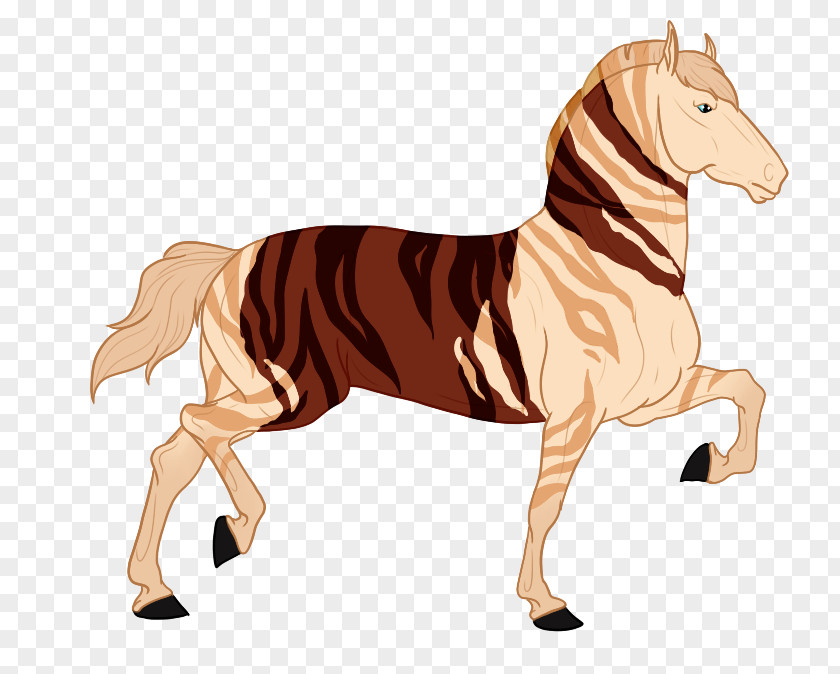 Mustang Stallion Rein Quagga Pack Animal PNG