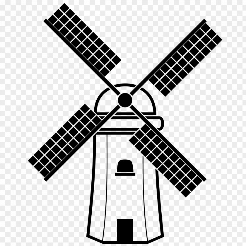 Symbol Drawing Windmill Pattern PNG