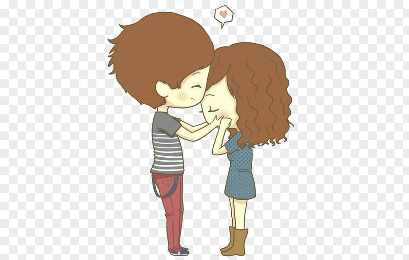 Couple Drawing Image Cartoon Illustration PNG