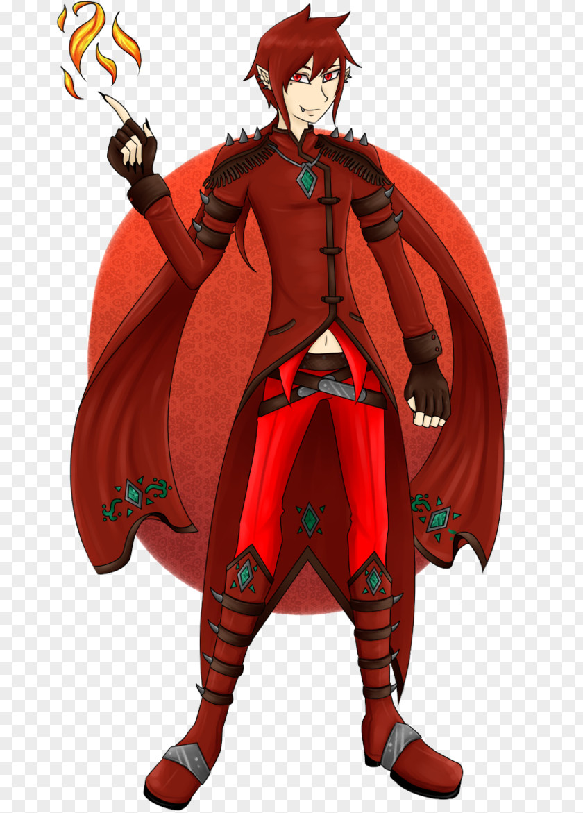 Demon Costume Design Cartoon PNG