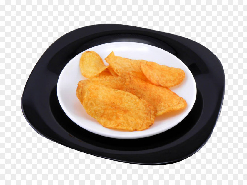 Potato Chips On A Tray Of White Plates Junk Food French Fries Vegetarian Cuisine Chip PNG