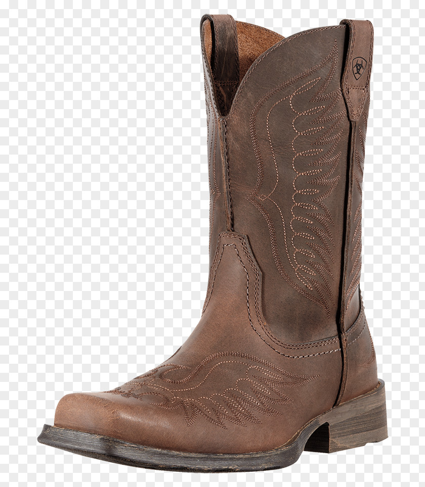 Boot Ariat Cowboy Leather Shoe PNG