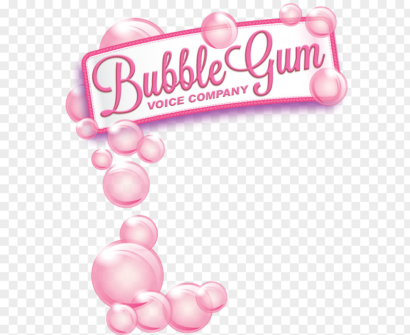 Chewing Gum Bubble Logo Dubble PNG