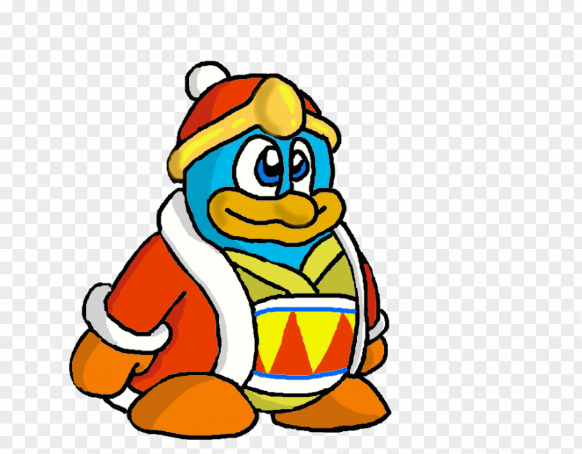 King Dedede Kirby Paper Mario Character PNG