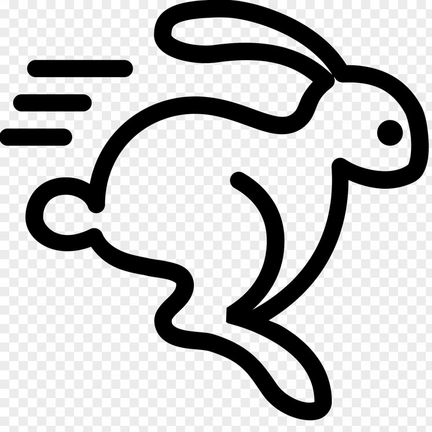 Rabbit Domestic Running Fred PNG