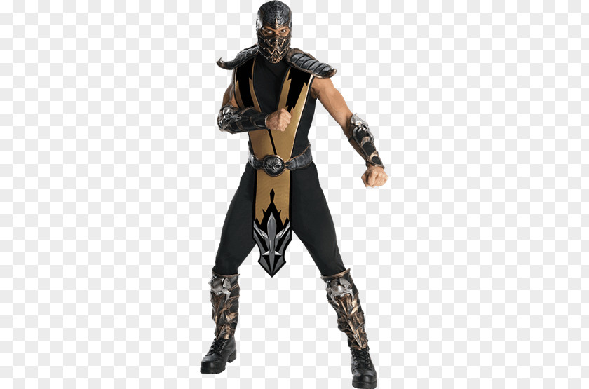Scorpion Sub-Zero Raiden Mileena Costume PNG