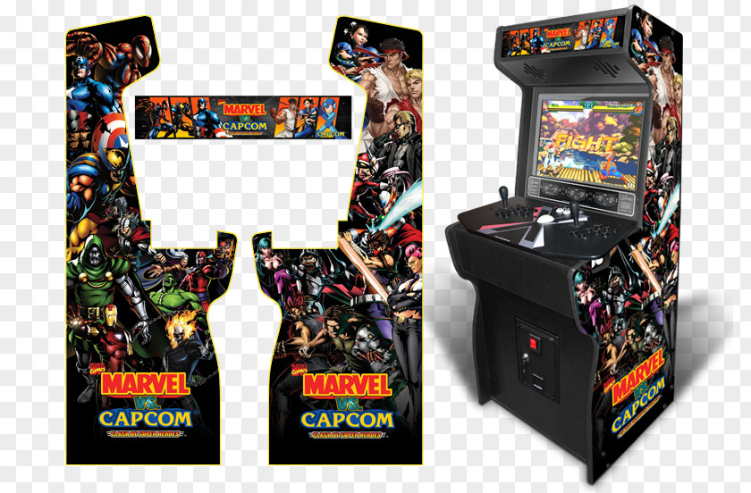 Street Fighter IV Arcade Game Marvel Vs. Capcom: Clash Of Super Heroes Video Cabinet PNG
