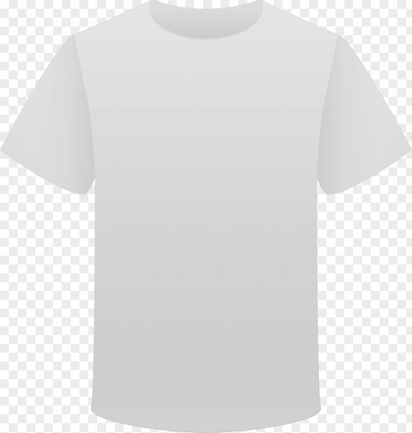Tshirt White PNG , white crew-neck t-shirt art clipart PNG