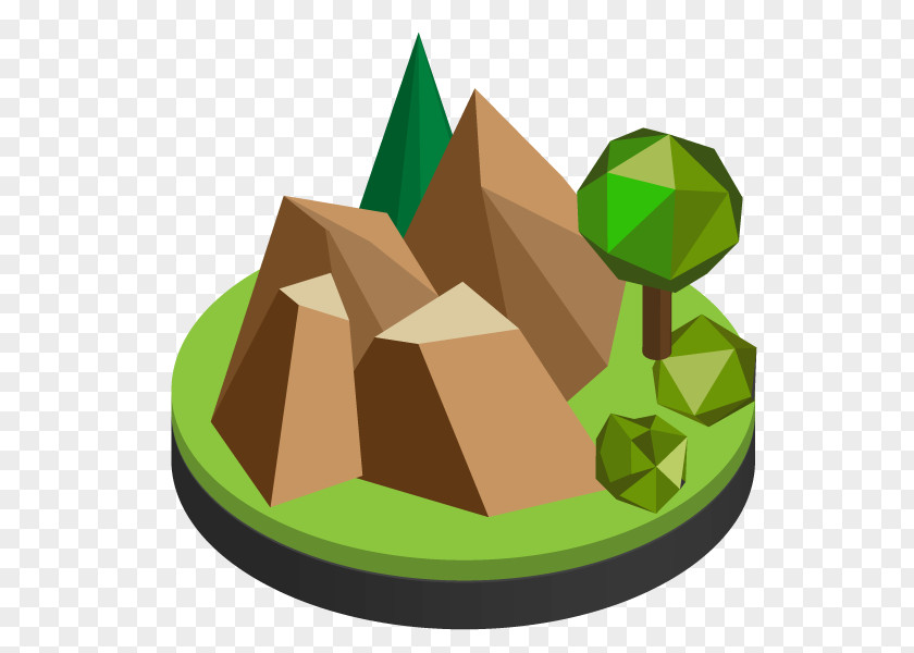 Vector Mountain Low Poly Computer Graphics Graphic Design PNG