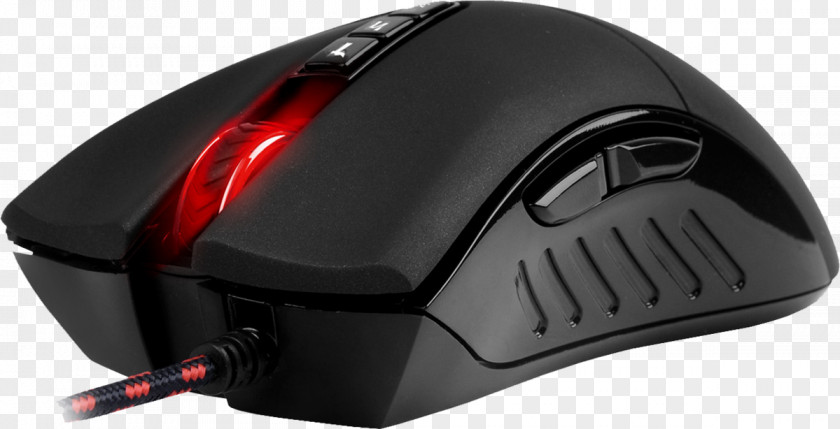 Computer Mouse Keyboard A4Tech V3 Black 7 Buttons 1 X Wheel USB Wired Optical 3200 Dpi Gaming Bloody PNG